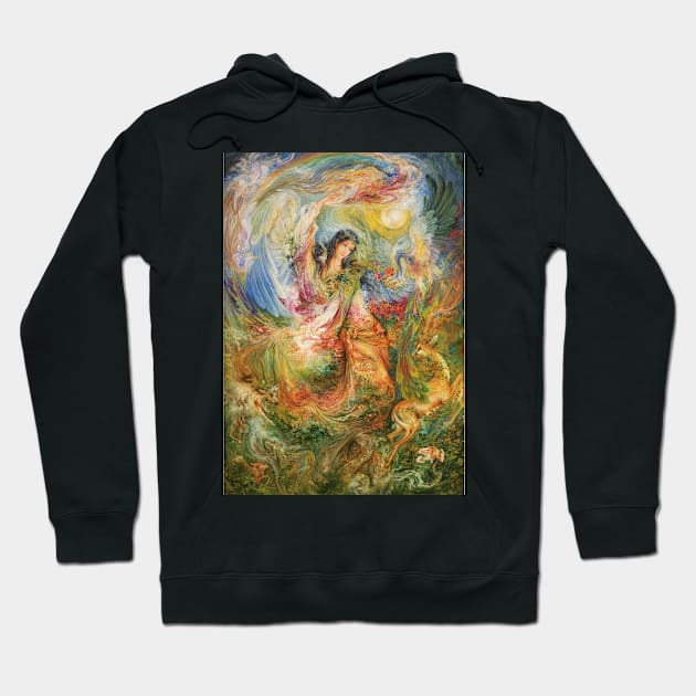 Iranian miniature art painting Hoodie by mazis